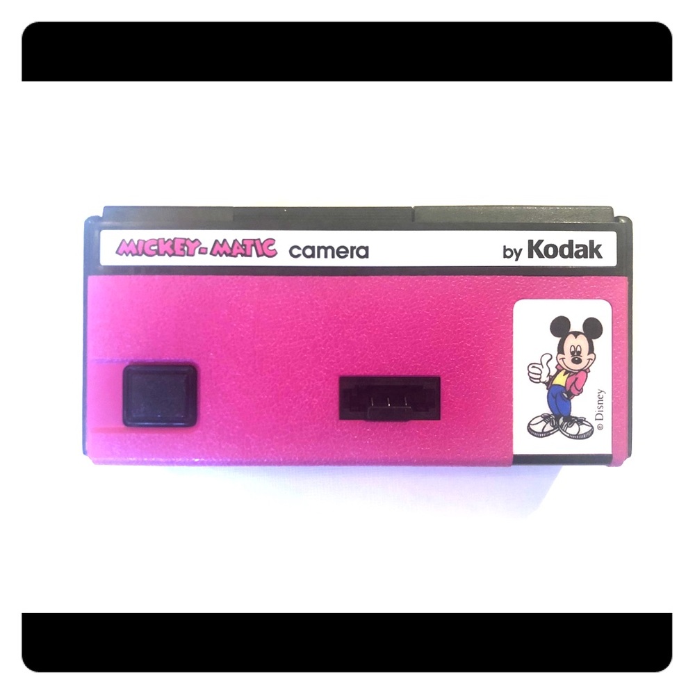 Mickey Mouse Vintage Kodak Camera from the 1980’s